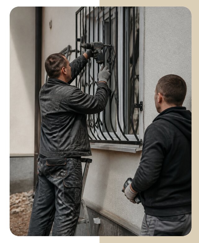 Установка наружных решеток в Армавире от 4964 р. | ДвериЛегко-Рмв